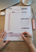 Günlük Planlayıcı-Pro-Aktif Günlük Şablonu